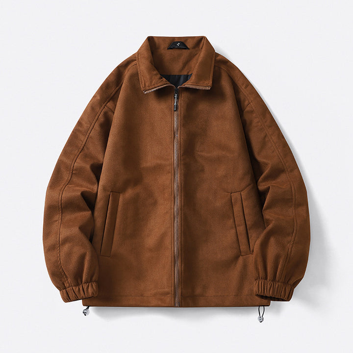 Men's Sporty Transitional Jacket with Stand-up Collar Mune Fashion