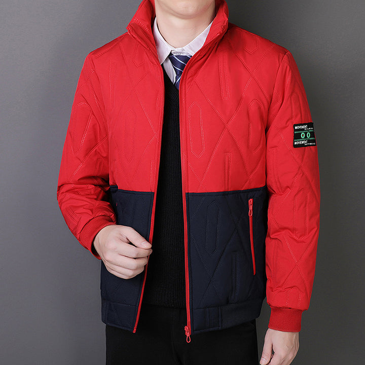 Men's urban transition jacket with textured design Mune Fashion