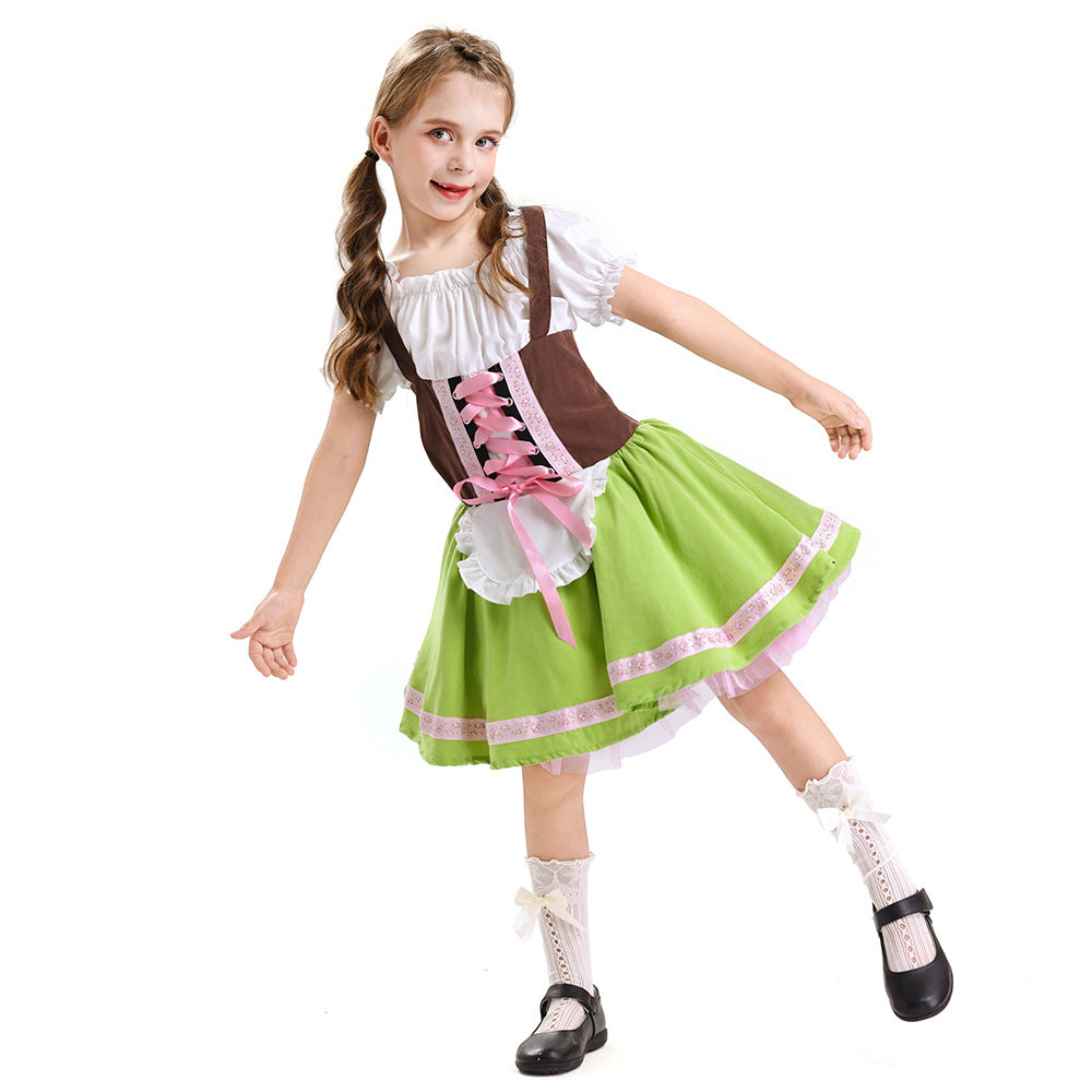 Men's traditional children's lederhosen set with adjustable suspenders and trachten hat Mune Fashion