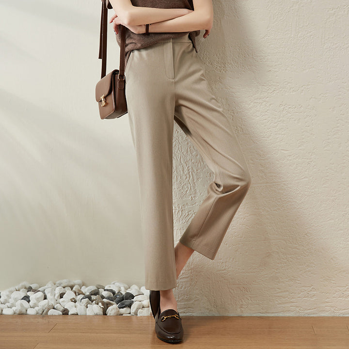 Women's Elegant and Comfortable Trousers with Slim Fit Drune