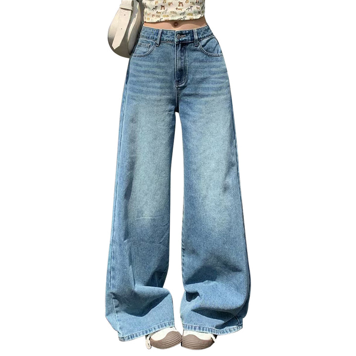 Women Extra Wide High-Waist Palazzo Jeans made of Denim Mune Fashion