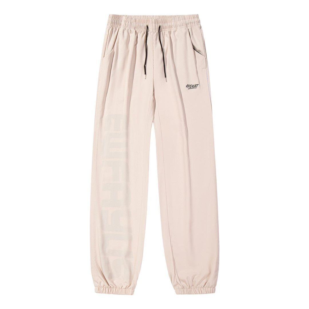 Men's sporty training pants with elastic waistband and side zip pockets Mune Fashion