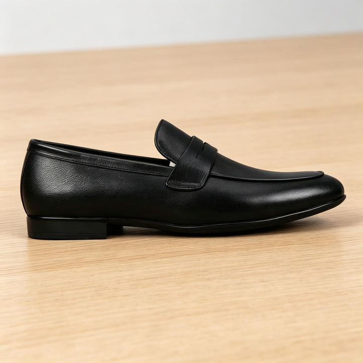 Men's Elegant Leather Slip-On Shoes Mune Fashion