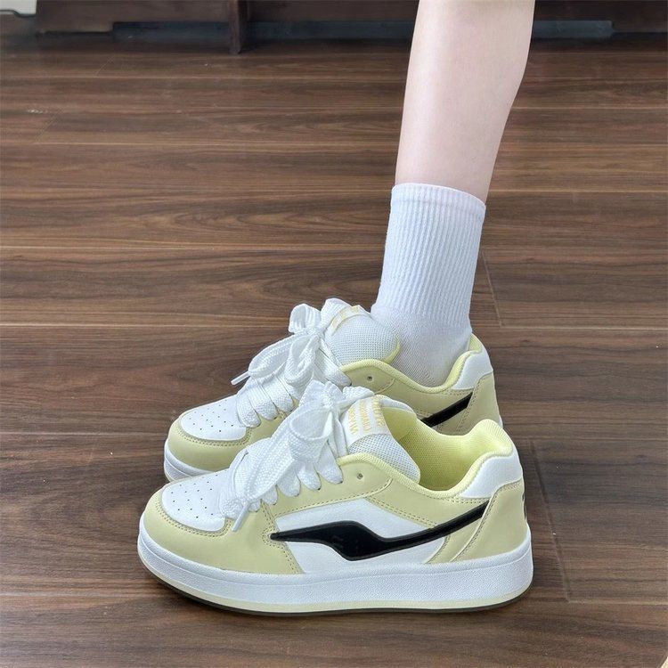 Women Sports Sneakers in fashionable retro look with special accents Mune Fashion