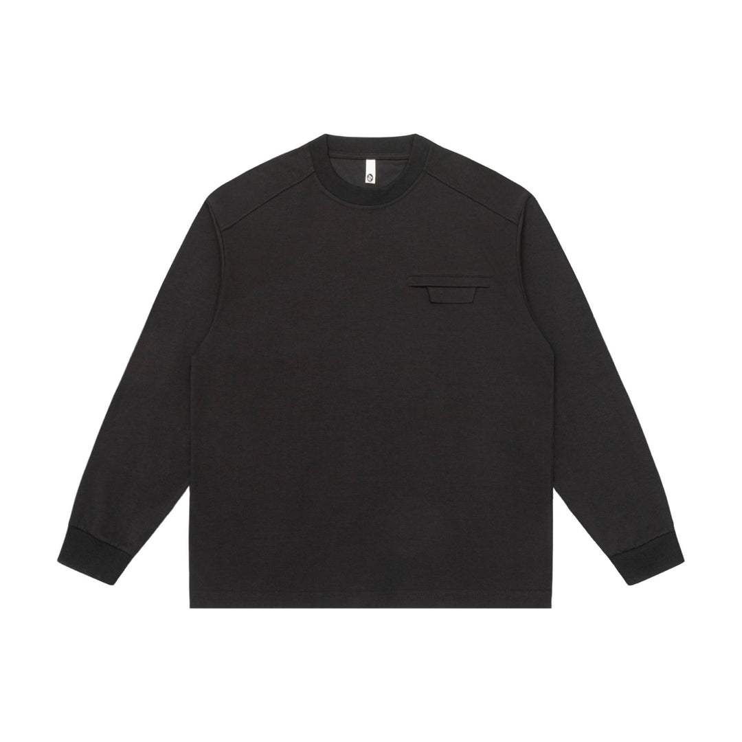 Unisex Oversize Sweatshirt with raglan sleeves and concealed chest flap Mune Fashion