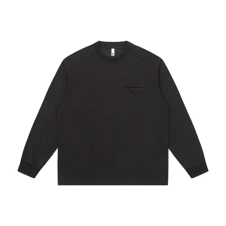 Unisex Oversize Sweatshirt with raglan sleeves and concealed chest flap Mune Fashion