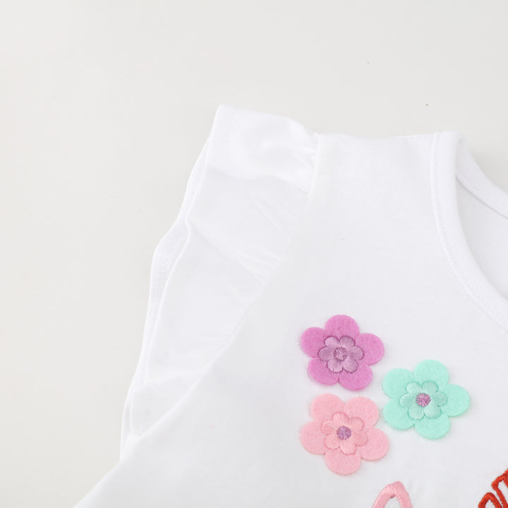 Girls High-Quality Tulle Dress with Unicorn Application Mune Fashion