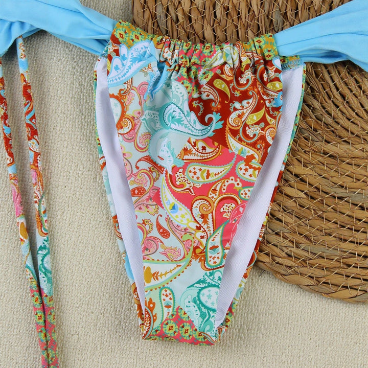 Women's Elegant Bikini Top with Matching Maxi Skirt Mune Fashion