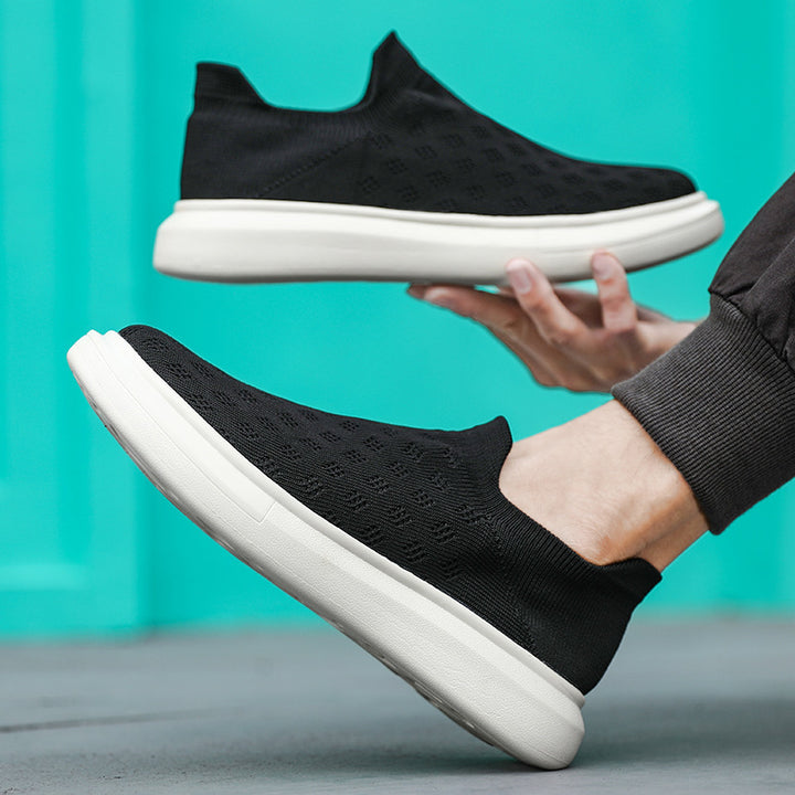 Unisex nan lighter knit slippers with perforated breathable structure and cushioning lightweight sole Mune Fashion