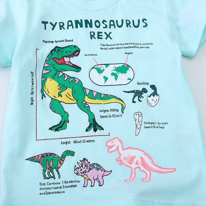 Boys T-shirt with exciting Tyrannosaurus Rex design Mune Fashion