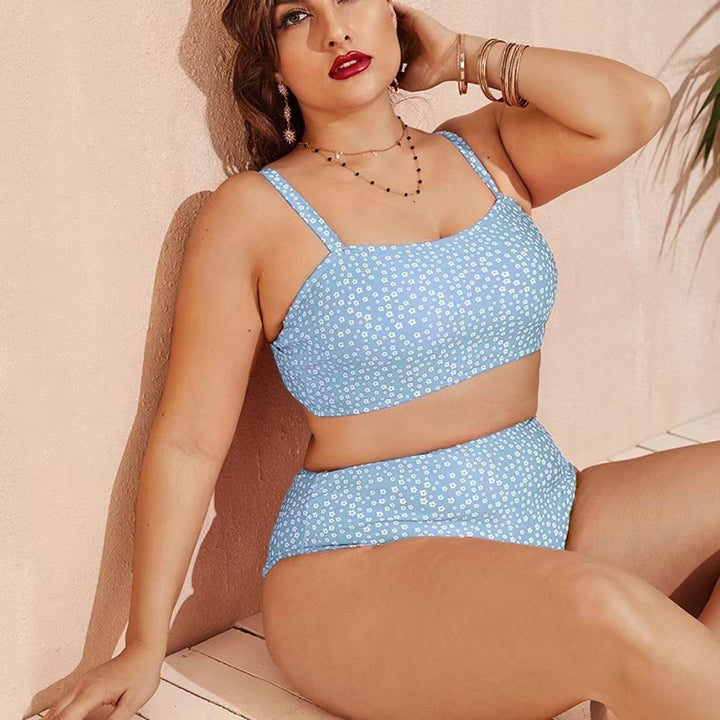 Women High-Cut Bikini with Playful Polka Dot Design Mune Fashion
