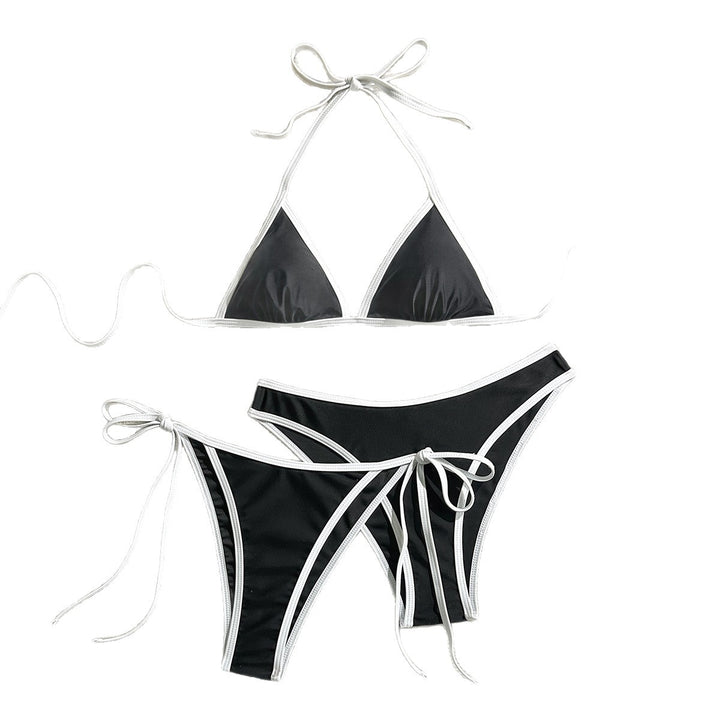 Women's Triangle Bikini with Elegant Ties Mune Fashion