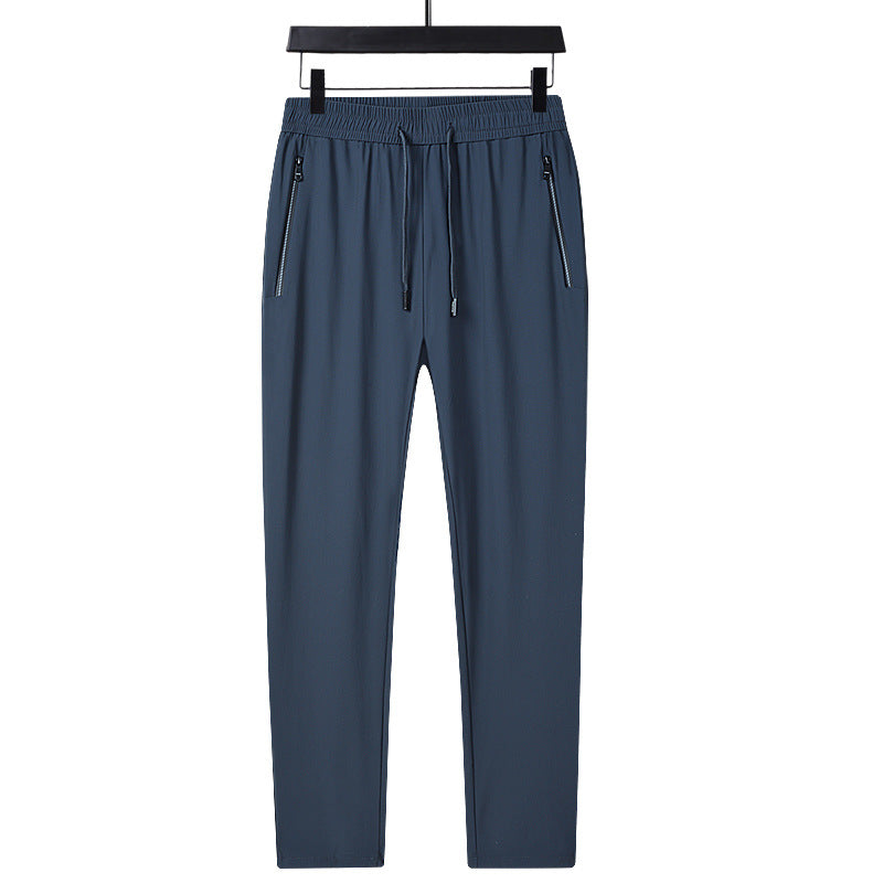 Men's sporty training pants with functional zippered pockets Mune Fashion