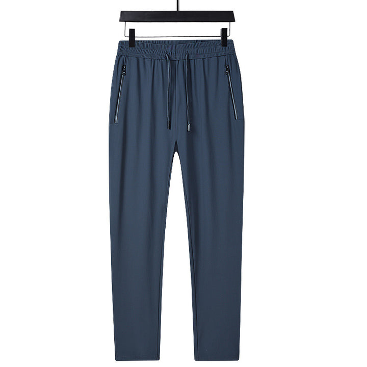 Men's sporty training pants with functional zippered pockets Mune Fashion