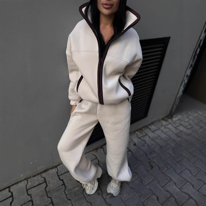 Women's Comfortable Fleece Tracksuit Mune Fashion