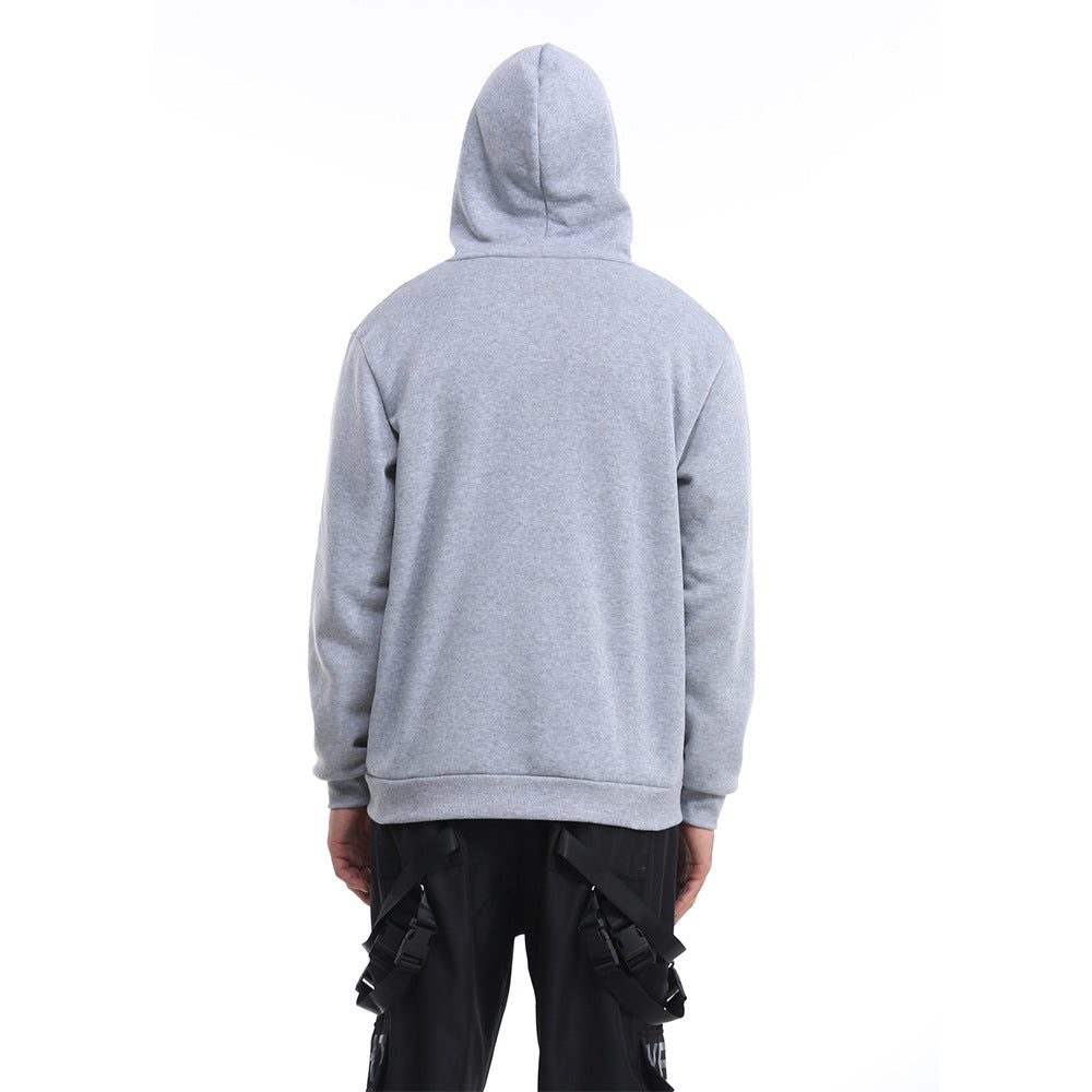 Unisex lightweight zip hoodie with minimalist seam design and ergonomic hood Mune Fashion