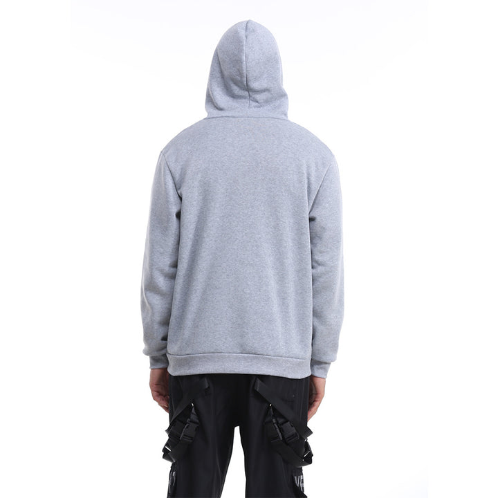 Unisex lightweight zip hoodie with minimalist seam design and ergonomic hood Mune Fashion