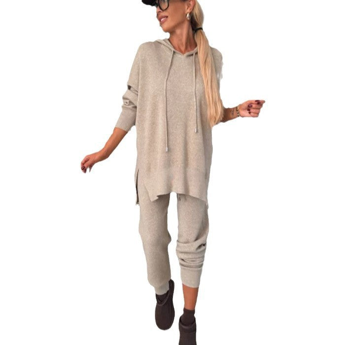 Women's oversized hoodie and tapered jogger lounge set Mune Fashion