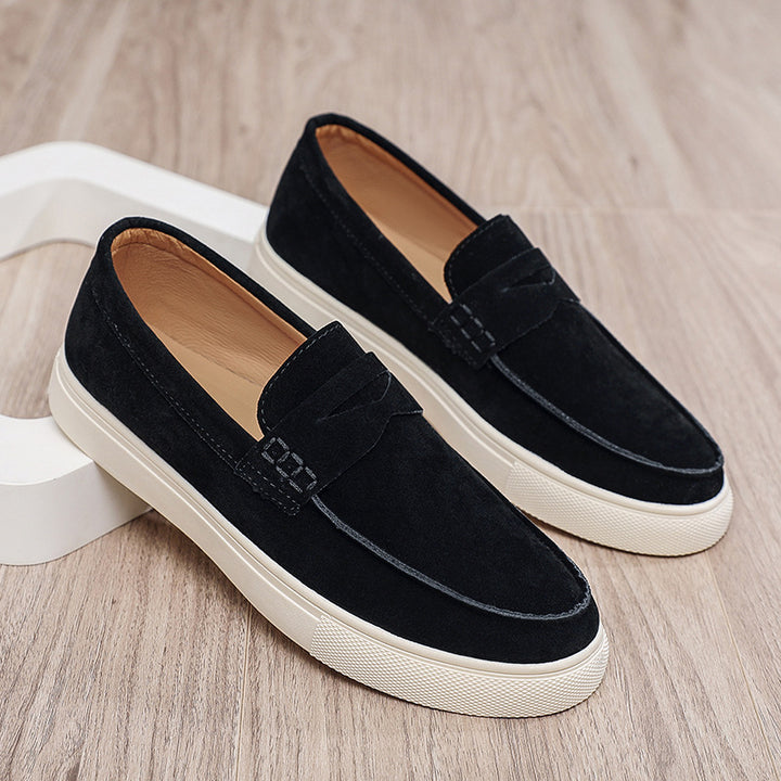 Men's Elegant Loafers with Classic Accents Mune Fashion