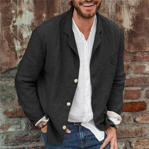 Mune Fashion - Lightweight cotton blazer for men: Comfort and style