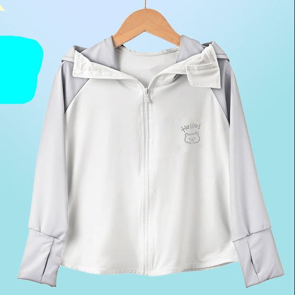 Girls functional UV protection jacket with hood Mune Fashion