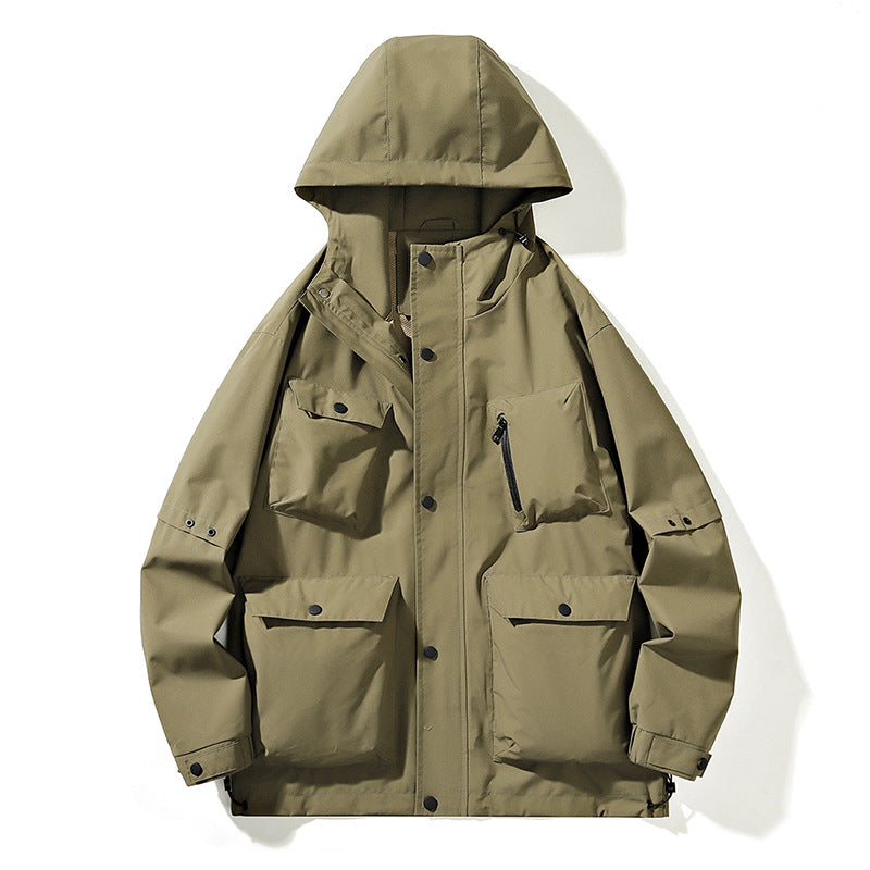 Men's functional jacket with practical pockets Mune Fashion