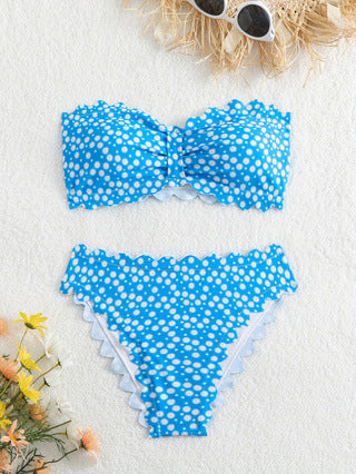 Women's Bikini Set with Floral Pattern Mune Fashion