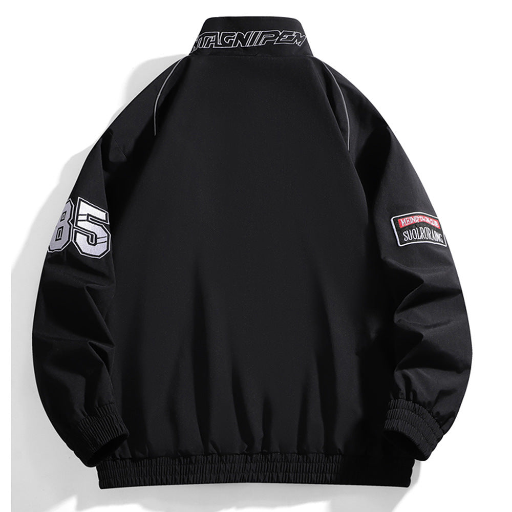 Men's leisure jacket with high collar Mune Fashion