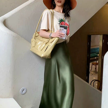 Women Elegant and flowing blouse with stripes Drune