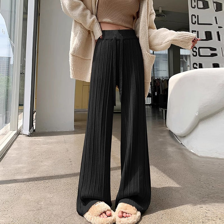 Women's High-Quality and Comfortable Pleated Trousers Mune Fashion