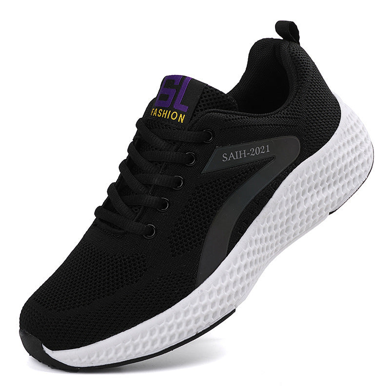Women's seamless knit sneaker with elastic entry, honeycomb midsole, and anatomical comfort footbed Mune Fashion