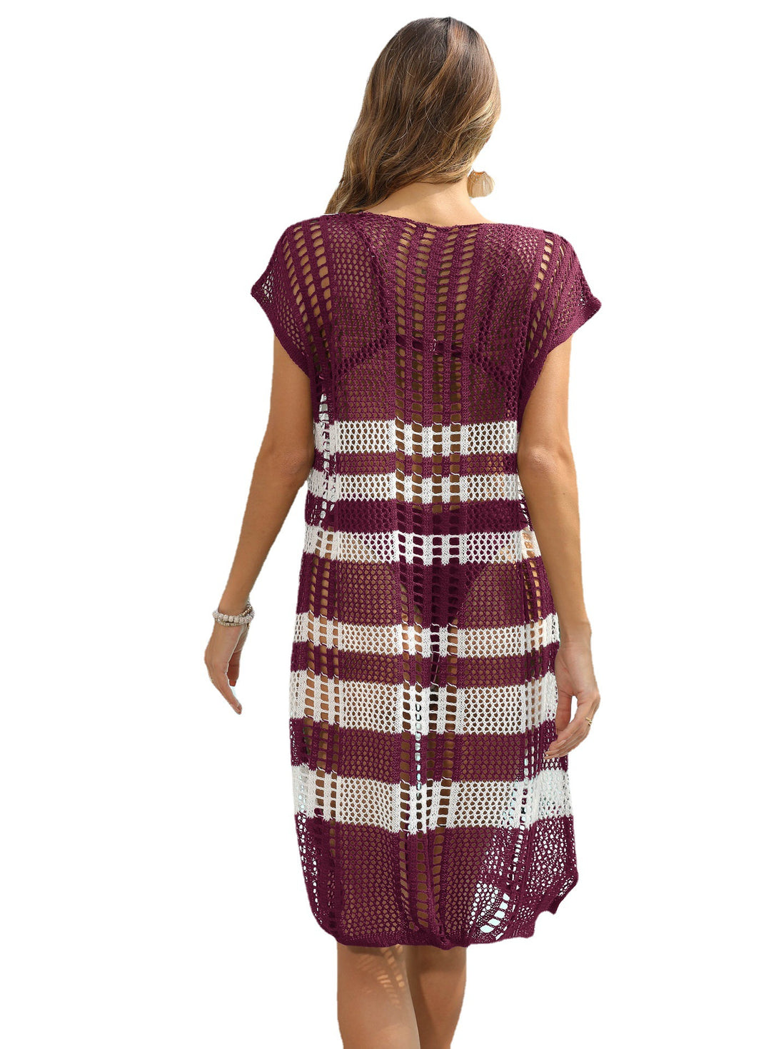 Women's Airy Crochet Beach Dress Mune Fashion