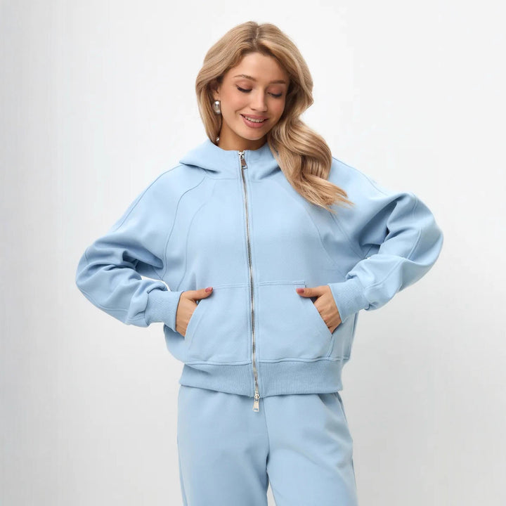 Women’s Sporty Fleece Jogging Set Mune Fashion