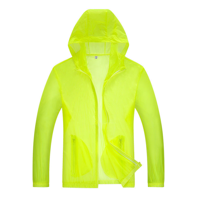 Men's ultralight rain jacket with adjustable hood area and reflective elements Mune Fashion