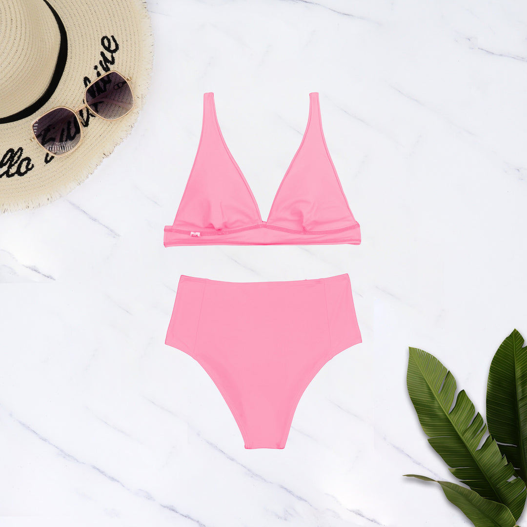Ladies High-Cut Bikini with Deep V-Neck Mune Fashion