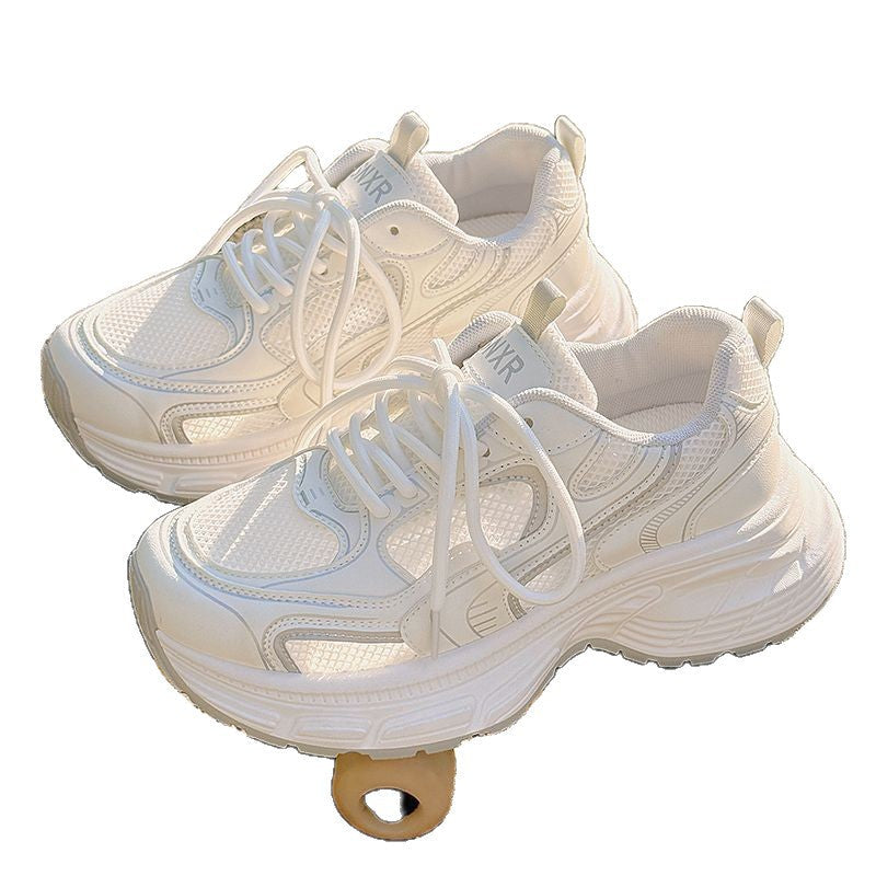Women Chunky Sneakers with breathable mesh upper and padded sole Mune Fashion