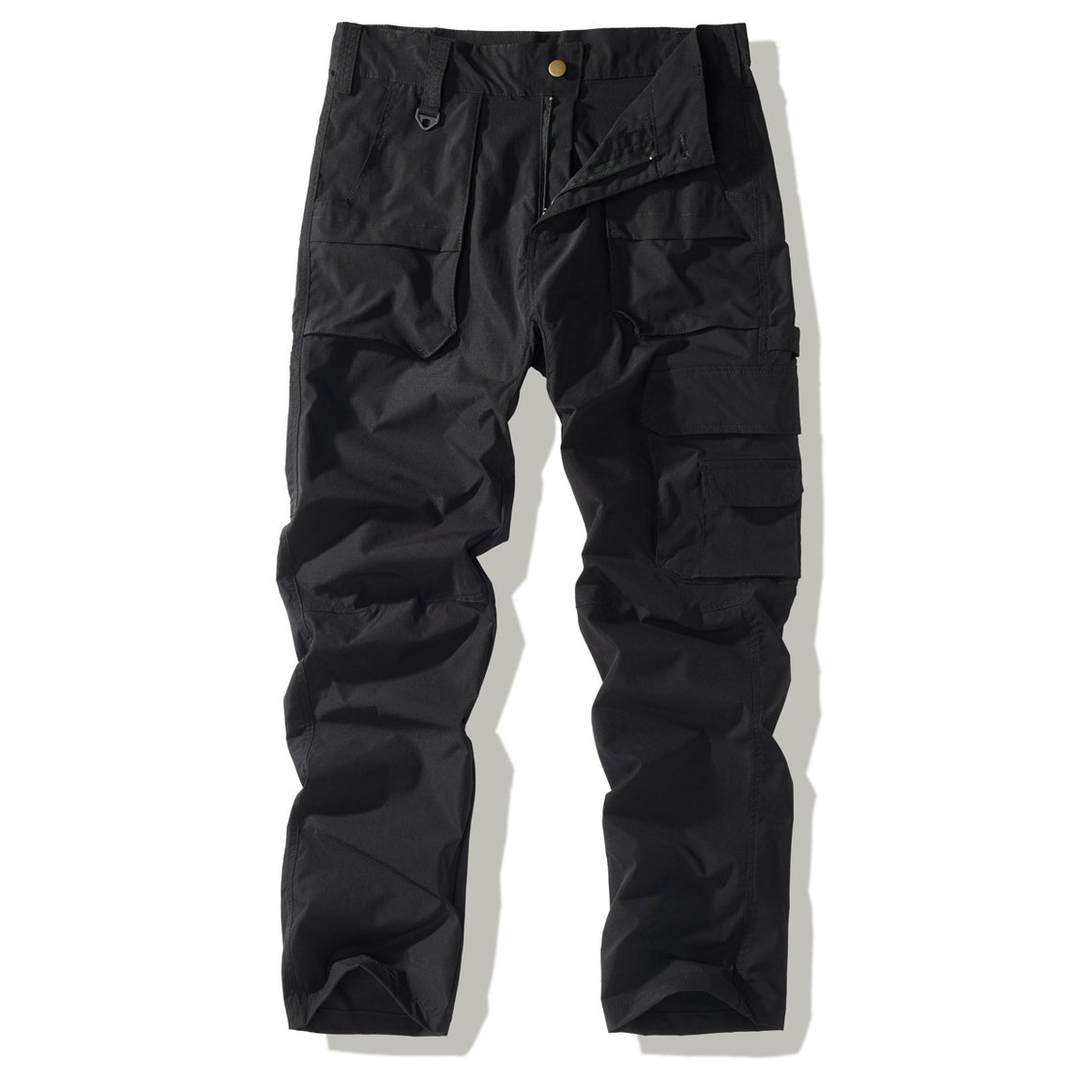 Men's Robust Cargo Pants with Flap Pockets, Knee Inserts, and Straight Cut Mune Fashion