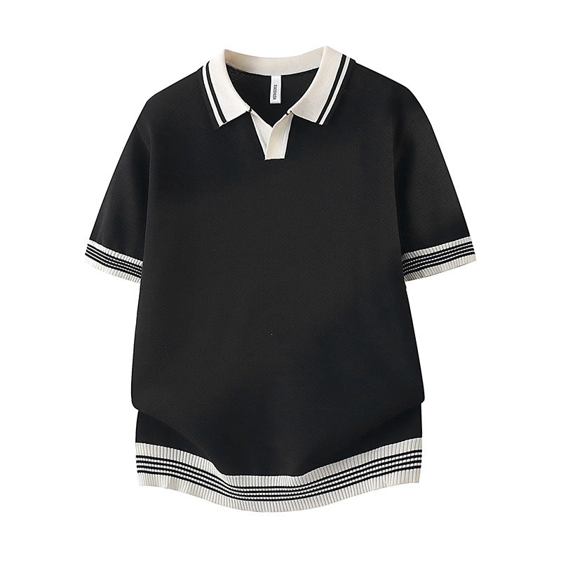 Women's Sporty Short Sleeve Polo Shirt Mune Fashion