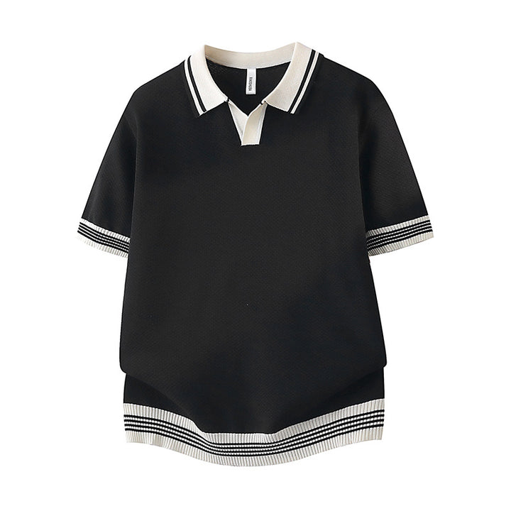 Women's Sporty Short Sleeve Polo Shirt Mune Fashion