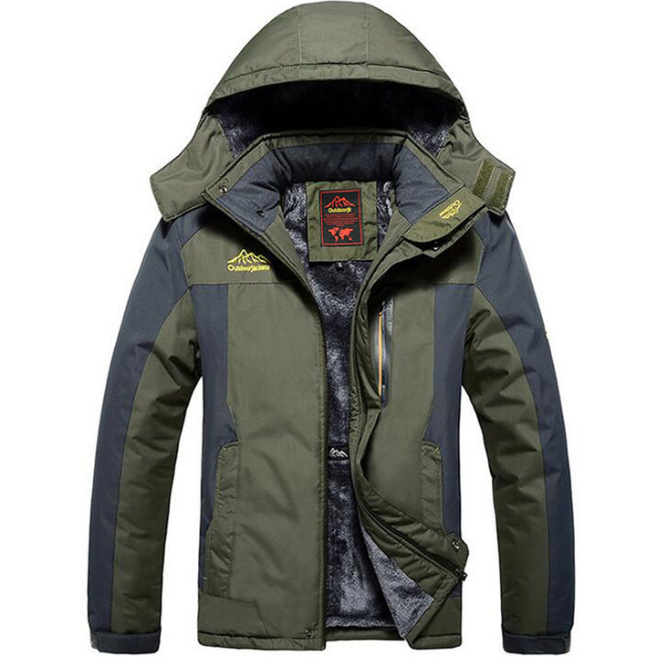 Men's Technical Outdoor Jacket with High-Performance Hood Design Mune Fashion