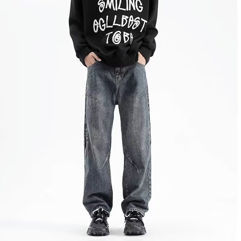 Men's Loose Cargo Pants with Practical Pockets Mune Fashion