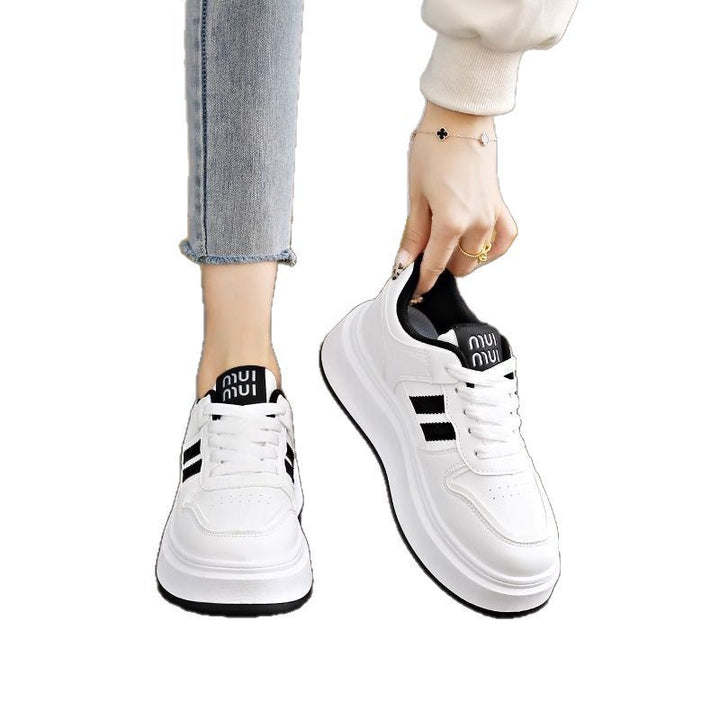 Women Sports Sneakers with Double Cushioning and Breathable Mesh Top Mune Fashion