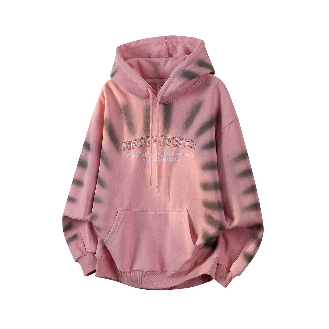 Unisex Oversize Hoodie with handwritten graphic print, kangaroo pocket & ribbed hem Mune Fashion