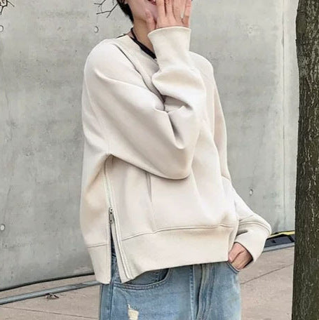 Women's Comfortable Sweatshirt with Raglan Sleeves Mune Fashion