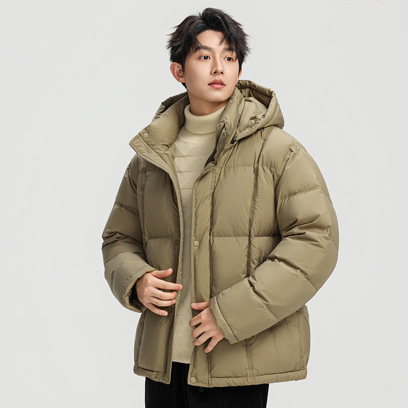 Men's Warm and Stylish Down Jacket Mune Fashion