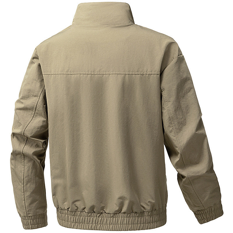 Men's technical hooded softshell jacket with adjustable hood and utility pockets Mune Fashion