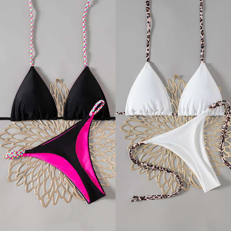 Women's triangle bikini with colorful accents Mune Fashion