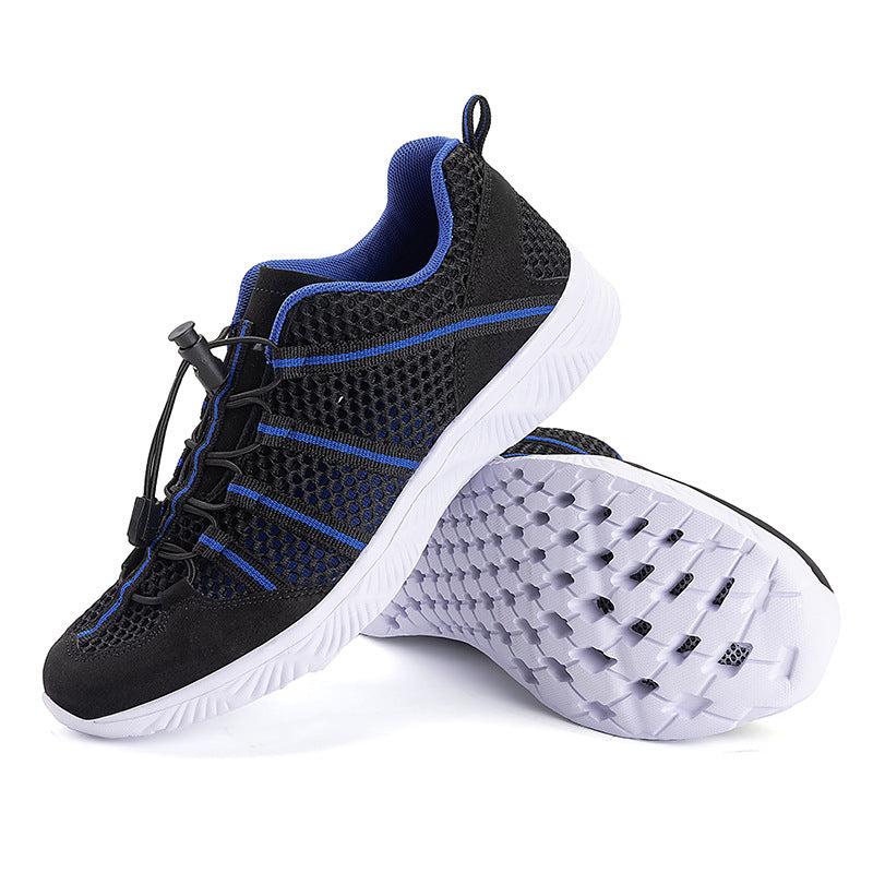 Women’s breathable mesh sneakers with drawstring closure, ultra-light EVA flex sole and padded heel collar Mune Fashion