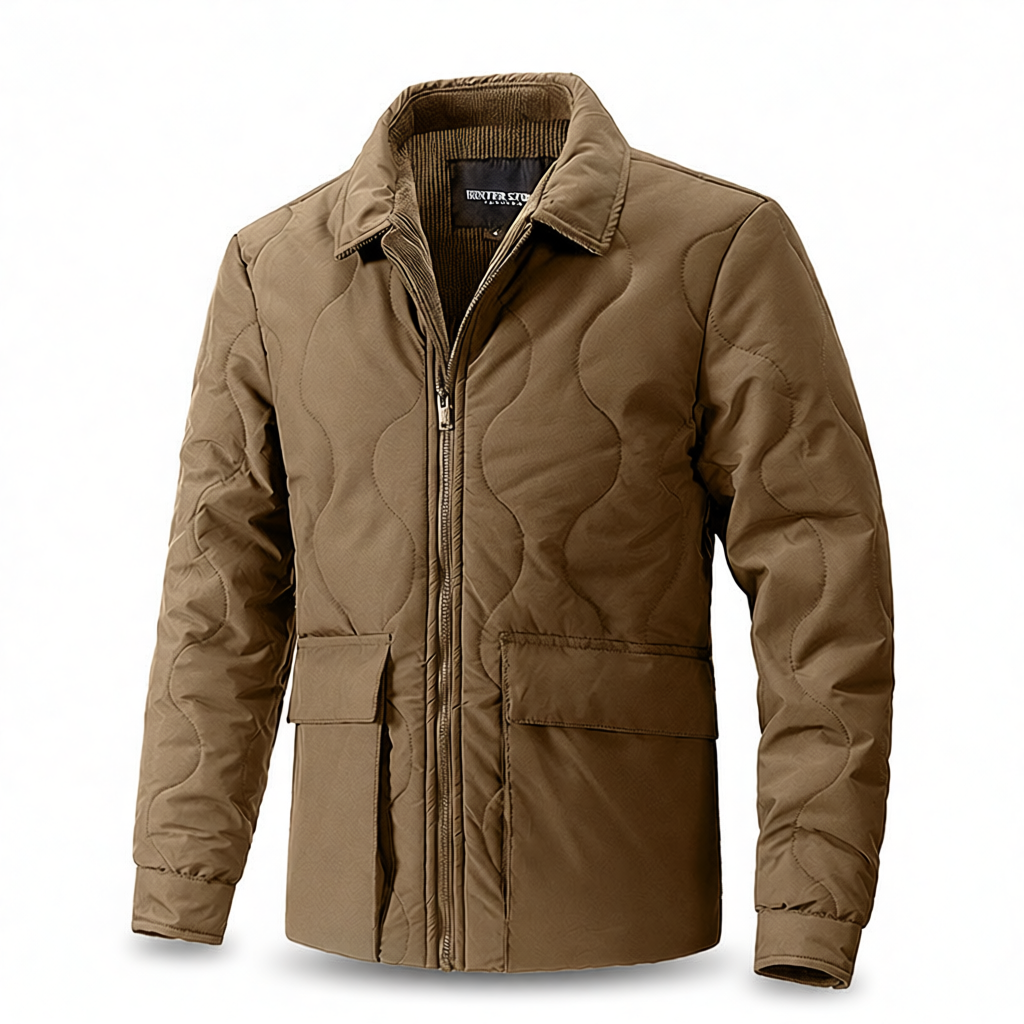Men's padded jacket with side pockets Mune Fashion