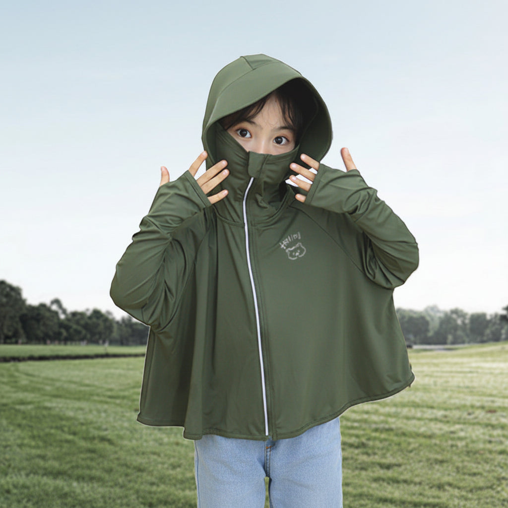 Women's UV protection jacket with hood and breathable design Mune Fashion